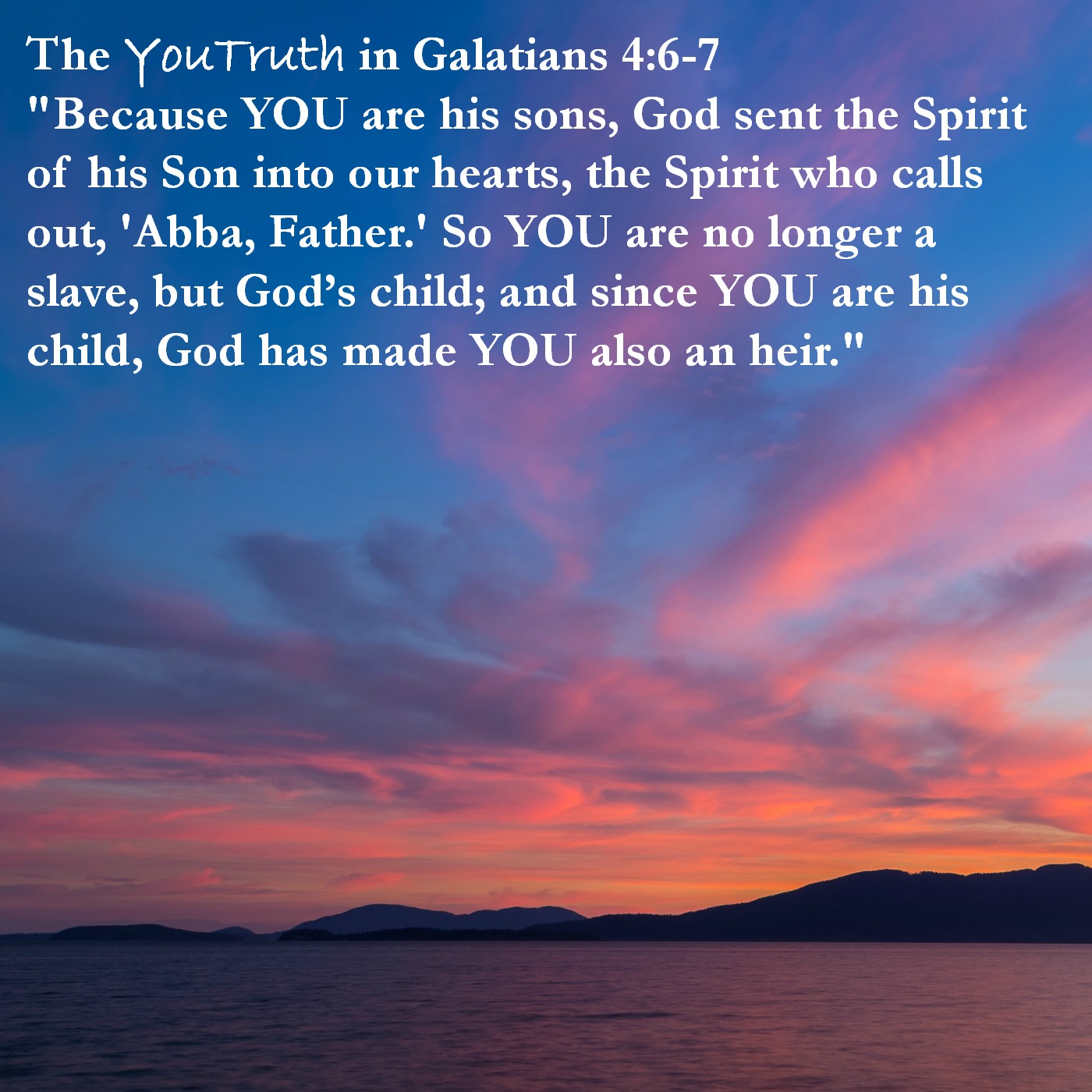 Galatians 4-6-7 image